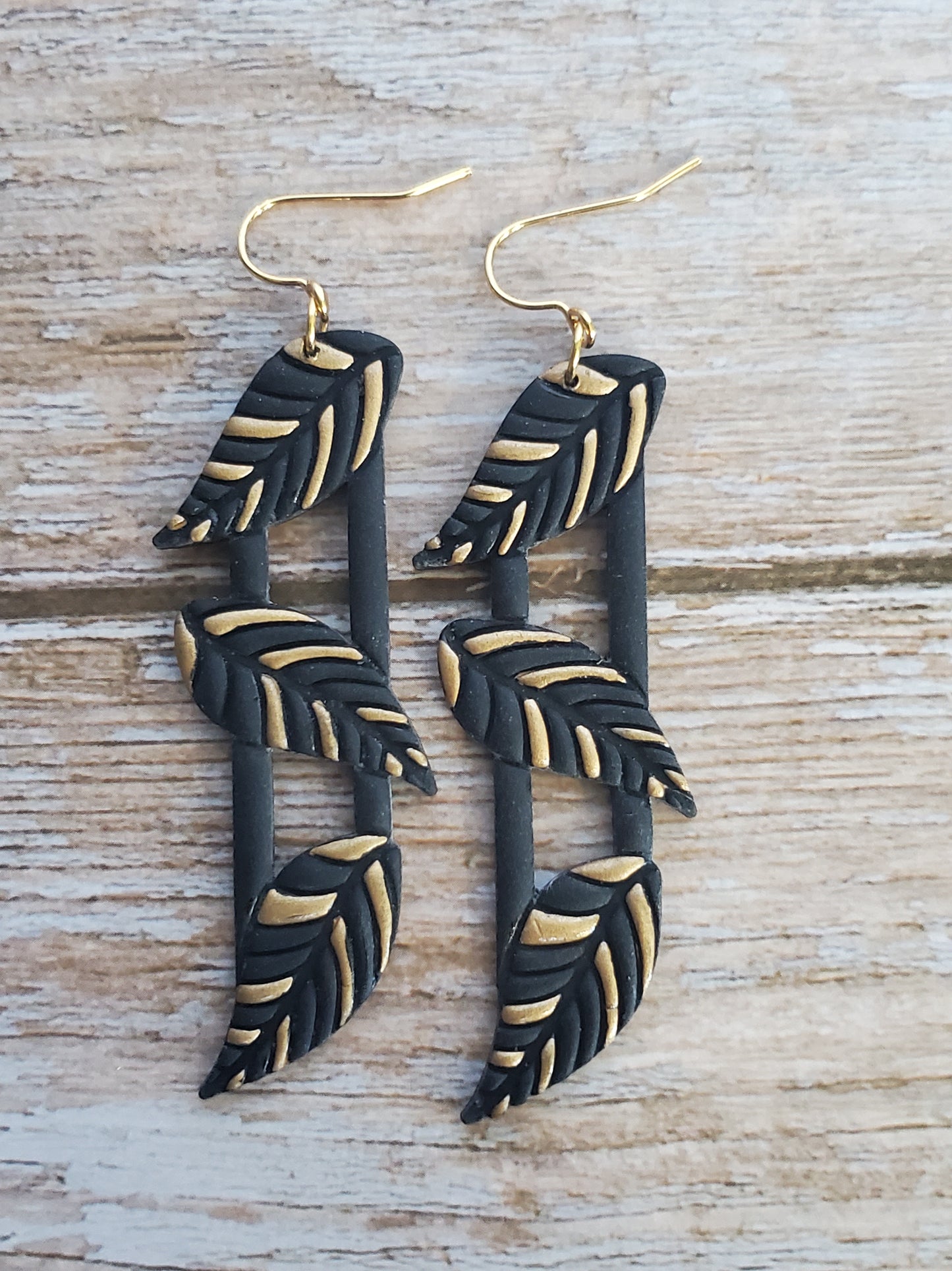 Black and Gold Leaves