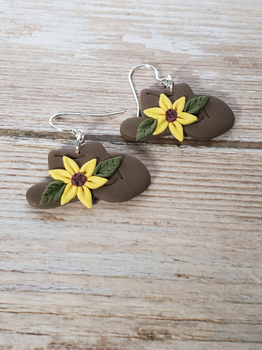 Sunflower Cowgirl hat