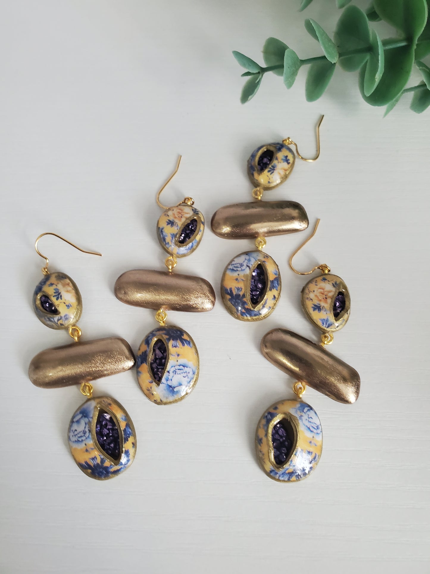 Glass and gold